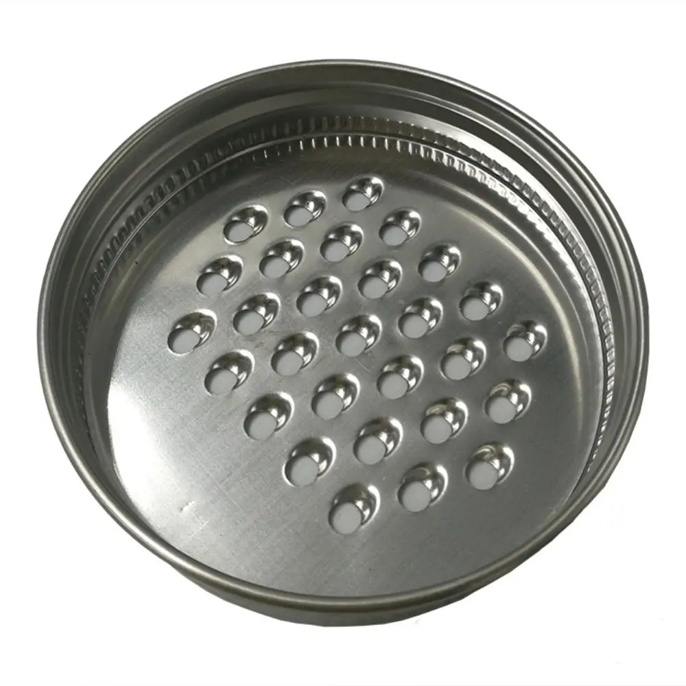 Durable Multipurpose Mason Jar Grater Lid Grater Cover Reusable Cheese Grating Lid Narrow Mouth Canning Lids