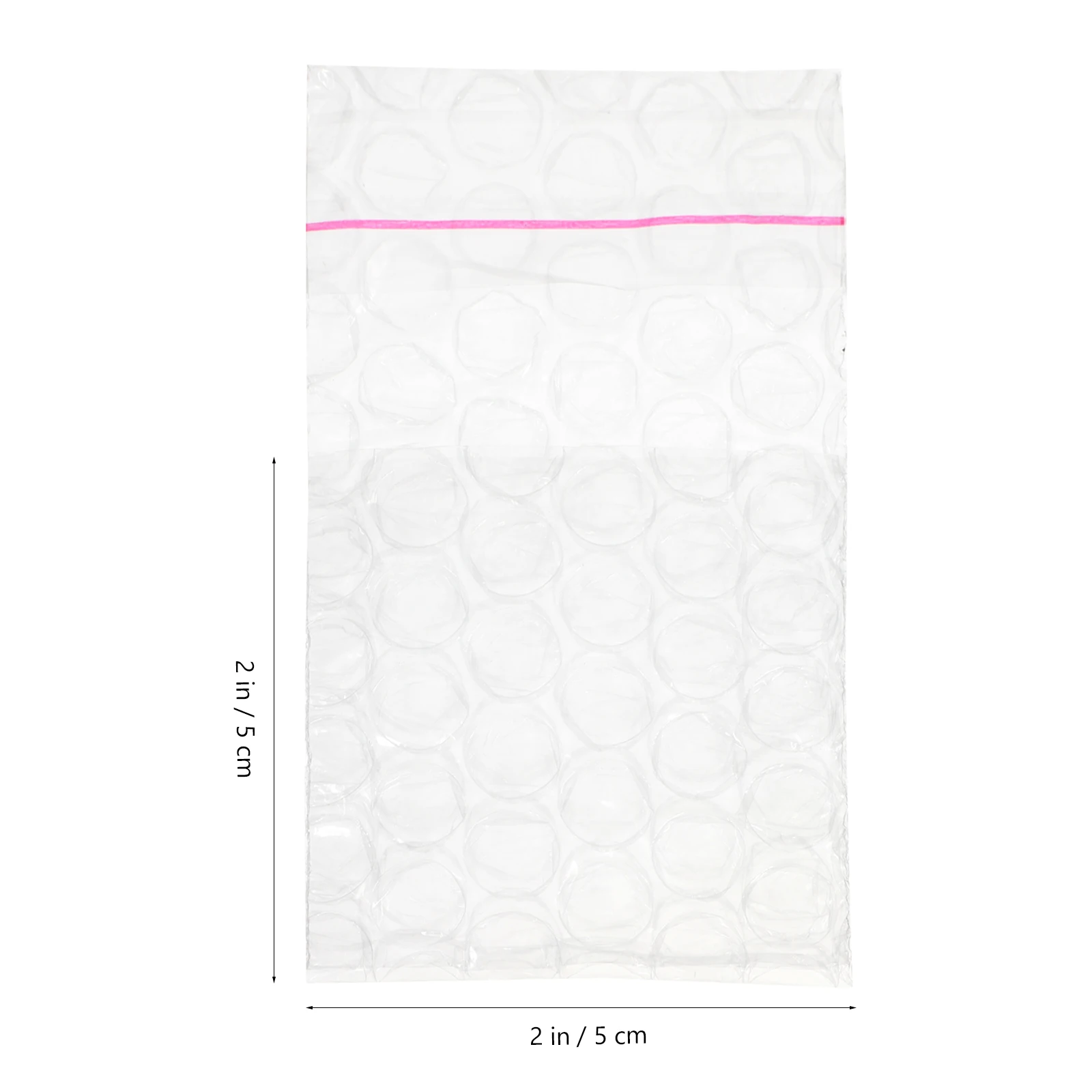 Shockproof Double Layer Transparent Plastic Pouches for Dishes Moving Packaging PE Material Bubble Sleeve Self Adhesive Sturdy