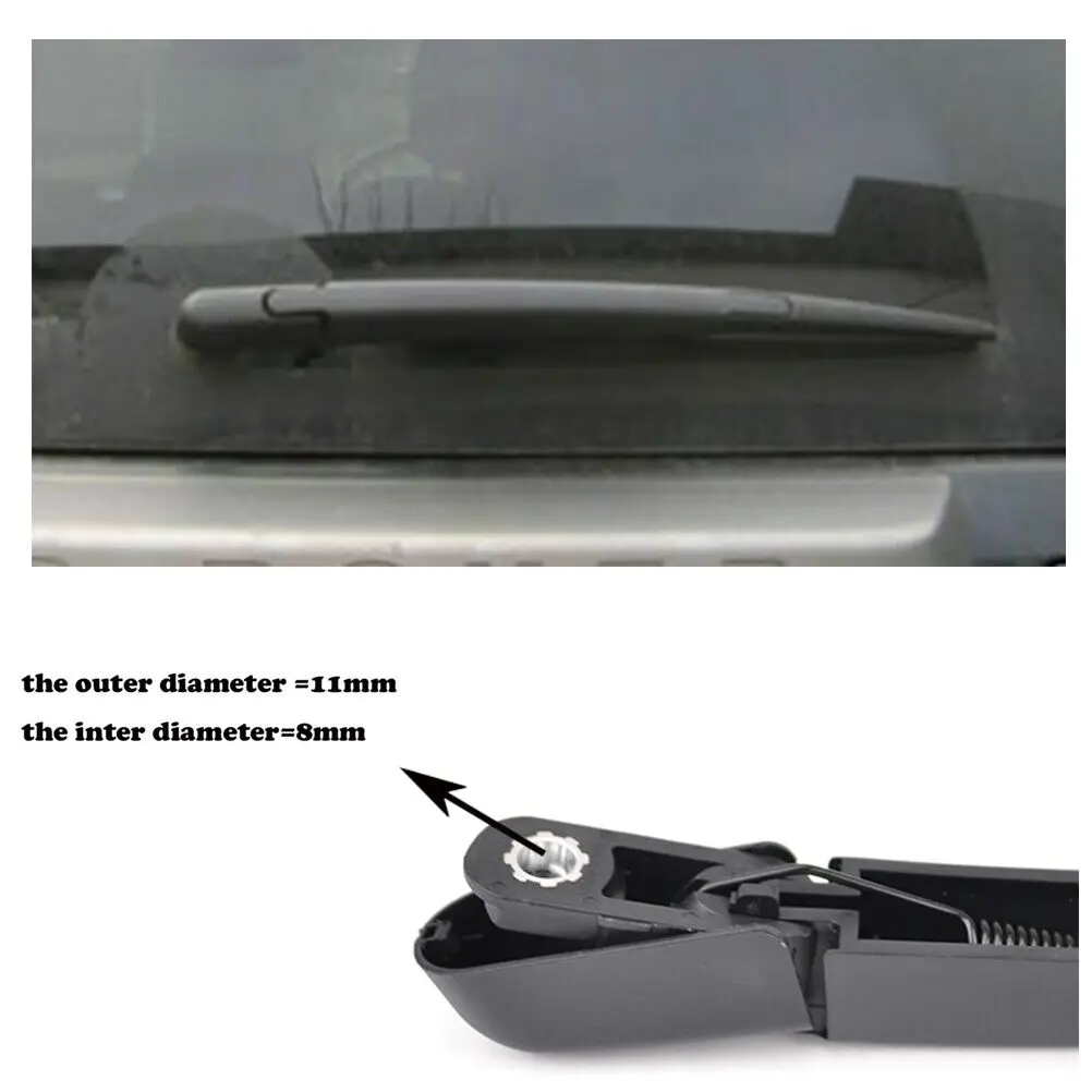 For Land Rover Freelander 2 Tailgate Boot Rear Wiper Arm Wiper Arm & Blade Kit