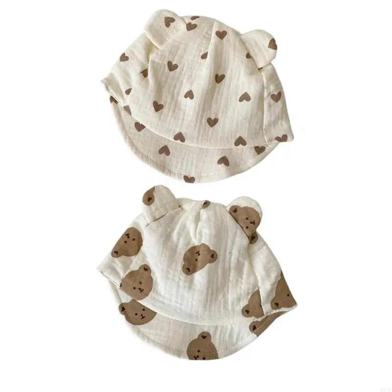 H0XF and Breathable Infant Sun Hat Soft & Lightweight Baby Bonnet Baseball Caps