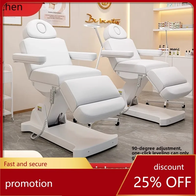 HT electric beauty bed automatic lifting beauty salon experience chair home decoration accessories