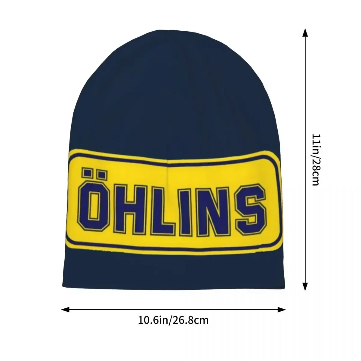 Ohlins Advance Suspension Technology gorro de punto cálido, gorro de Hip Hop, gorros para exteriores, gorros para adultos Unisex, Otoño e Invierno