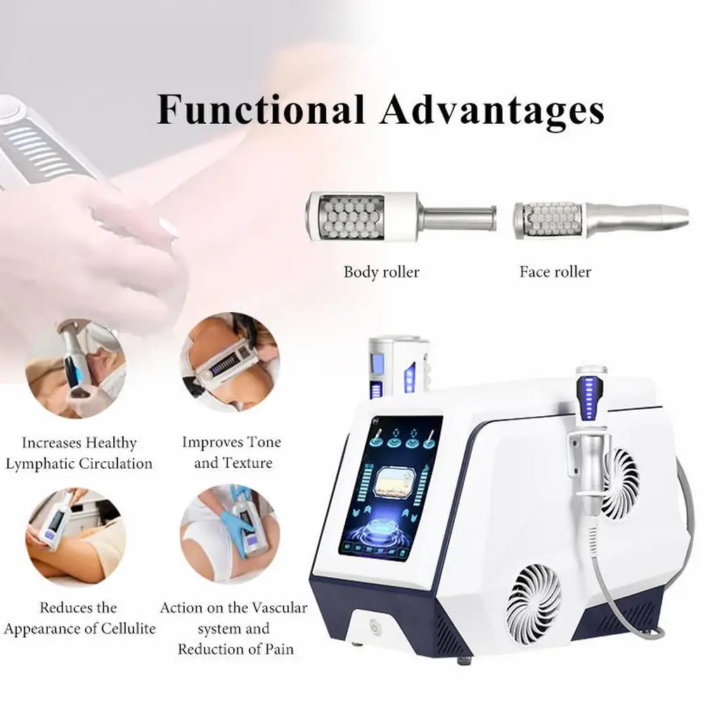 Newest Vela Inner Ball Roller Massage Machine Cellulite Removal Body Slimming Shape Physical Therapy Removal Lymphatic Drainage