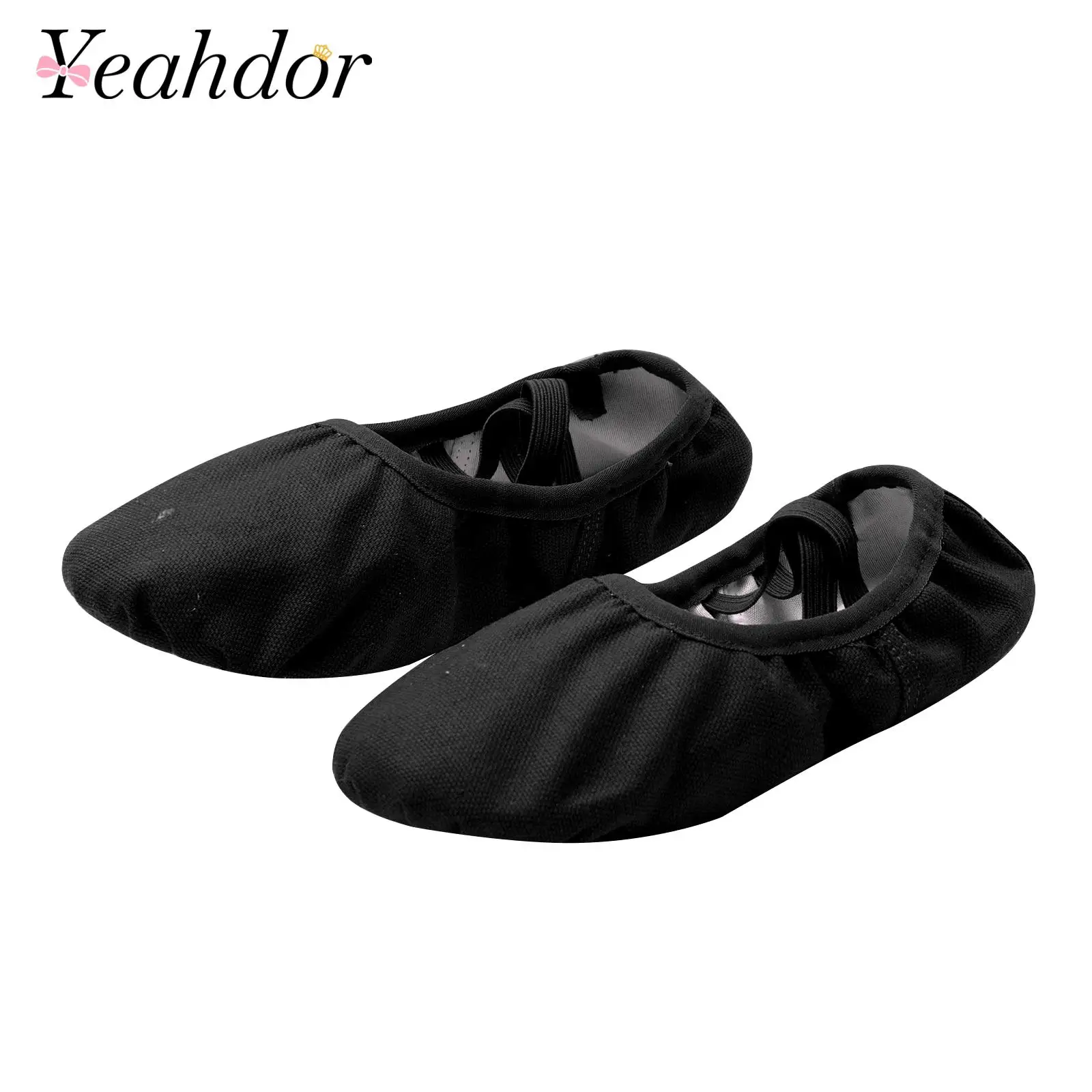 

Children Ballerina Exercises Shoes Flats Girls Cross Elastic Band Ballet Dance Shoes Kids Slippers Sole Dancing Training Shoes