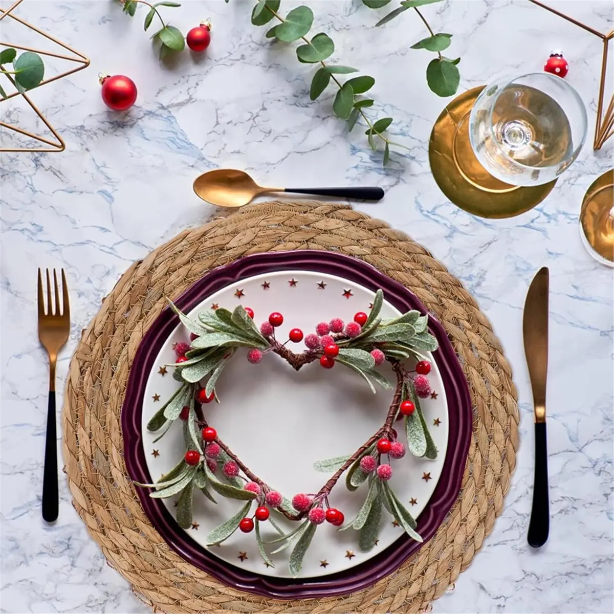 Round Woven Placemats,for Dinner Plates,Round Rattan Placemats,for Dining Table,Wedding,Farmhouse,Outdoor and Christmas