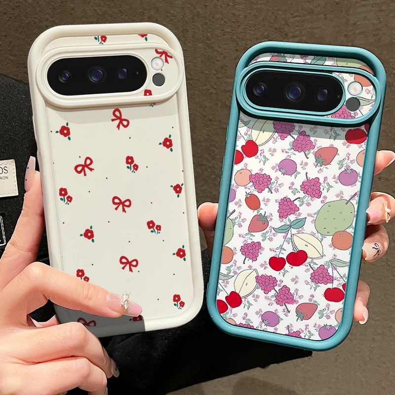 Cartoon kersenpatroon telefoon - Phone Cases Google Pixel 9A recensie en prijs