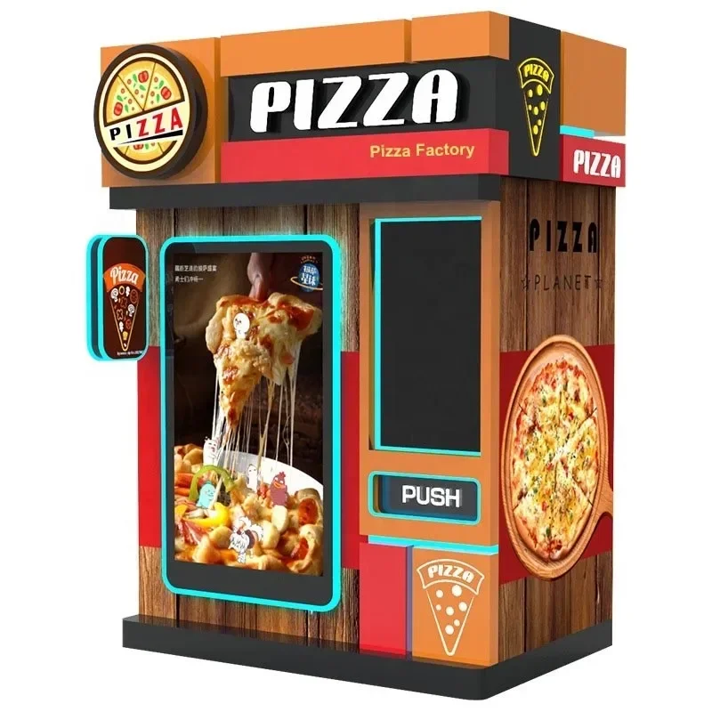 2024 New Arrived Hot Food Automat Vending Machines Self-service Fully Automatic Pizza Vending Machine Fast Food Price In BaglaHo