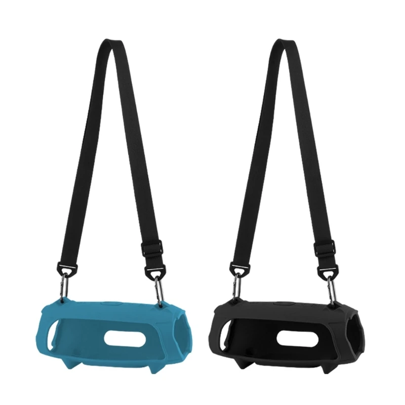 

Silicone Protective Case Sleeve for J-BL 5 WiFi and Portable Speakers with Carabiner and Shoulder Straps