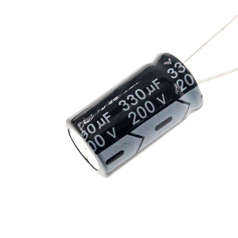 Imagem -04 - Volts Capacitor Eletrolítico de Alumínio 18*30 mm Radial 330mf200v 330uf200v 200v330mf 200v330uf Peças 330uf 200v 330mfd 200