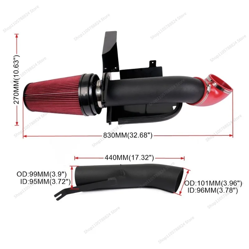 For Car Modification Accessories Cold Air Intake Kit Mushroom Head Filter for 99-06