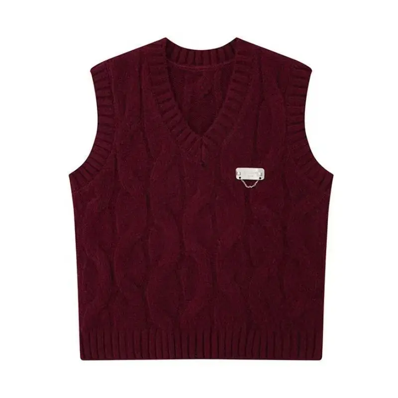 Set in stile occidentale autunnale per donna Gilet lavorato a maglia che riduce l'età in stile Hepburn abbinato a un bellissimo abito dimagrante Set da due pezzi