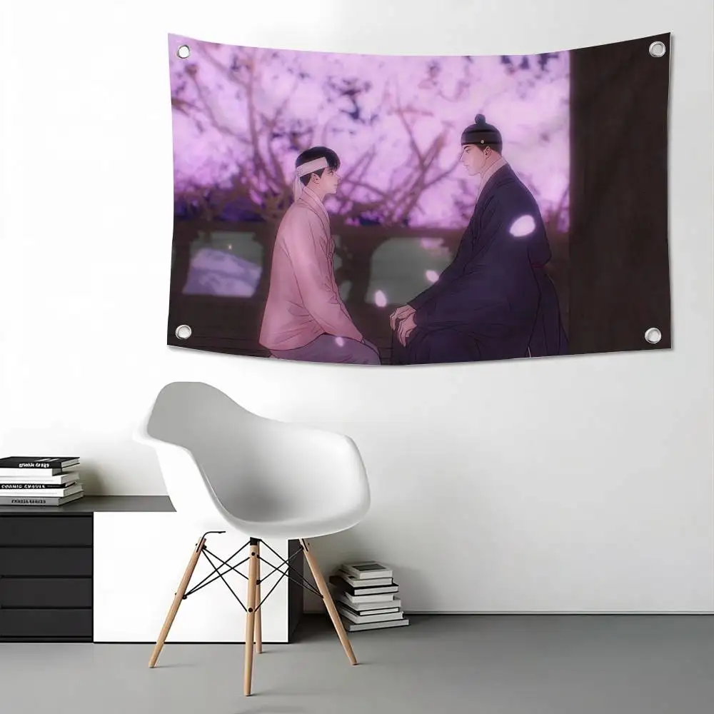 Lovely Japanese BL Manga G-Given Flags for Bedrooms Home Decor Items Outdoor Decors Garage Decoration Flaga