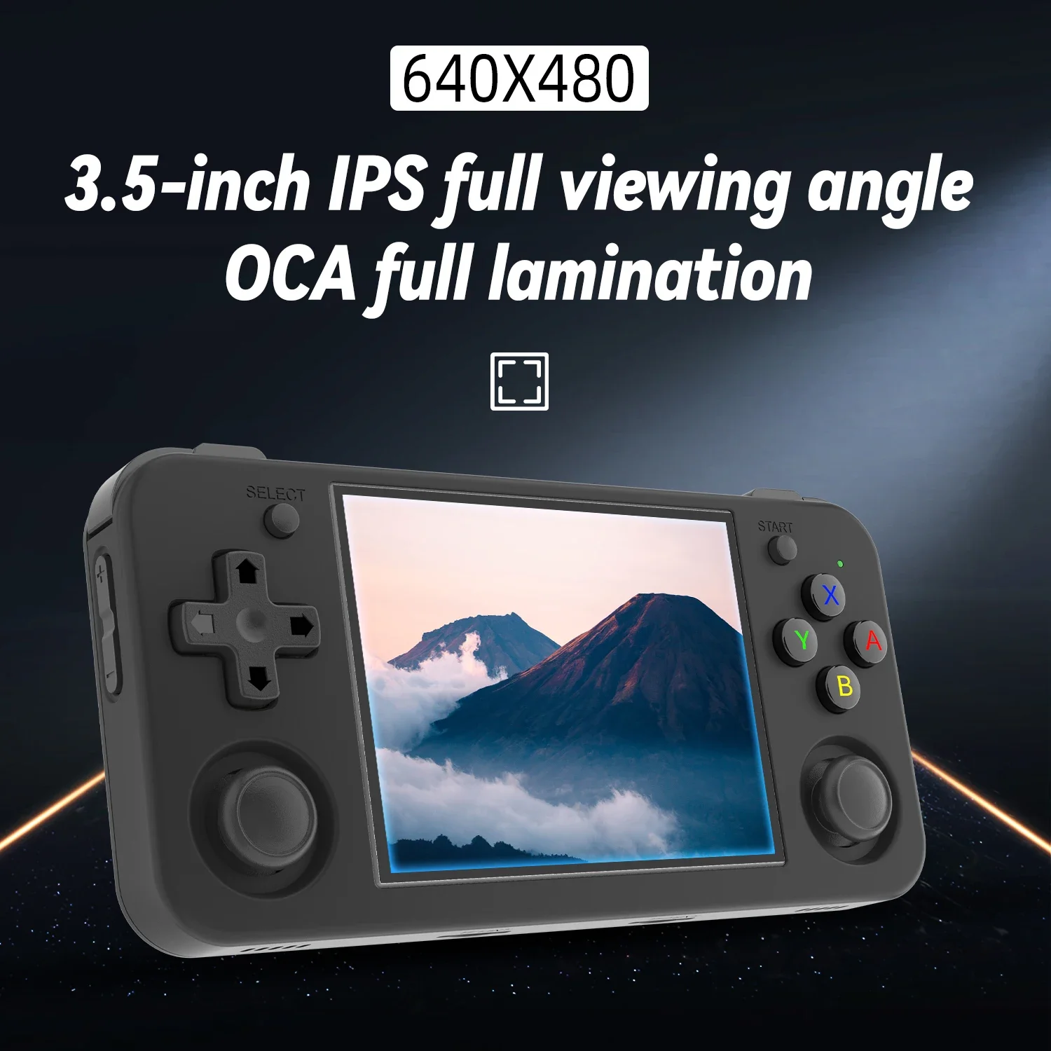 ANBERNIC RG35XX H Handheld Game Console 3.5''IPS Screen HDMI Output Linux System Retro Game Player 3300 mAh Battery