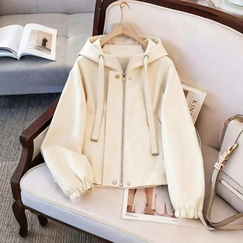 

Women's Short Jacket 2026 Spring Autumn Leisure Be All-match Lady Outerwear Sense of Design Temperament Korean Ladies Coat
