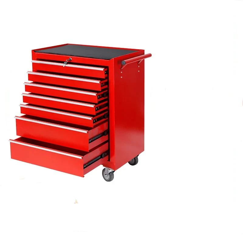 Auto Repair Tool Box Universal Auto Repair Tool Cabinet Multi-functional 7 Drawers Type Maintenance Tool Workshop Hardware Car
