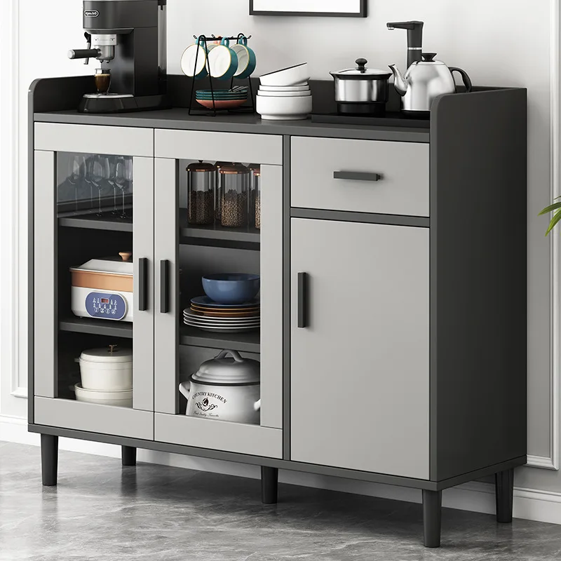 

Tea cabinet Living room Dining side cabinet Modern simple light luxury cabinet Locker Kitchen cupboard Storage Household