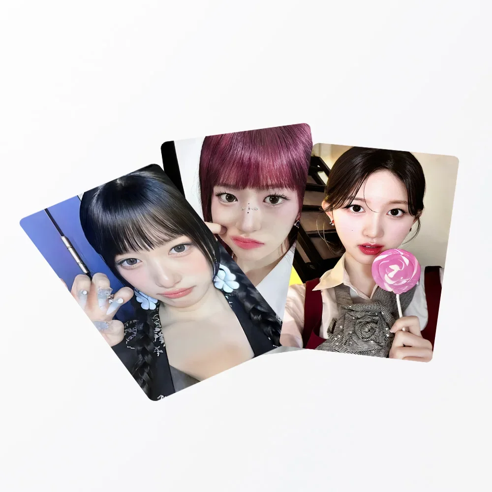 Imagem -06 - Cartões Idol Idol Lomo eu Comuto Novo Álbum Photocards Cartaz hd Card Girl Group Wonyoung Liz Fãs Rei Presentes 55 Pcs