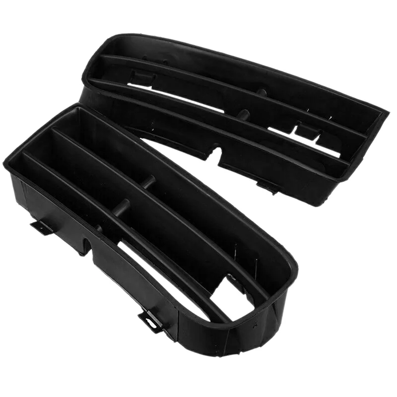 A19Q-Grill inferior Luz antiniebla Rejilla Marco de luz antiniebla automotriz para variante de golf 4 movimientos 98-06 1J 0853665 B 1J 0853666 E