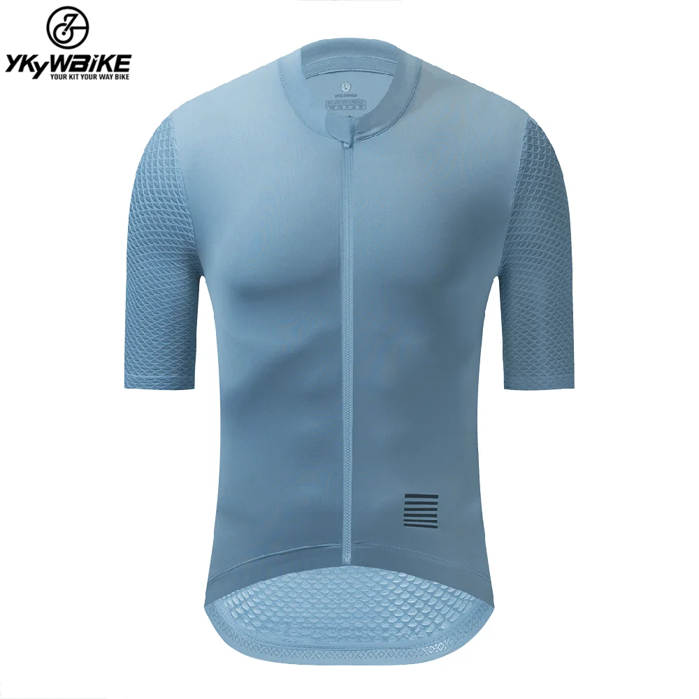 YKYWBIKE-Conjunto de Maillot y pantalones cortos para ciclismo, ropa reflectante personalizada, Maillot clásico para bicicleta de montaña