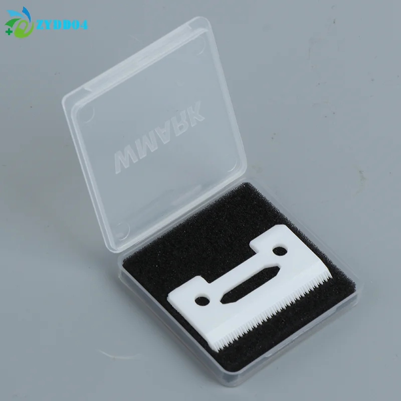 ●2-Hole Stagger-Tooth Ceramic Movable Blade Cordless Clipper Replaceable Blade