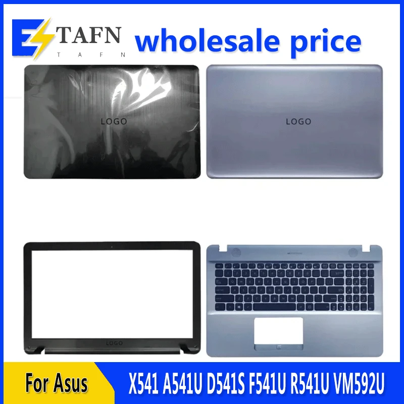 

New For ASUS X541 A541U D541S F541U R541U VM592U K541N Laptop LCD Back Cover Front Bezel Upper Palmrest Bottom Case Keyboard