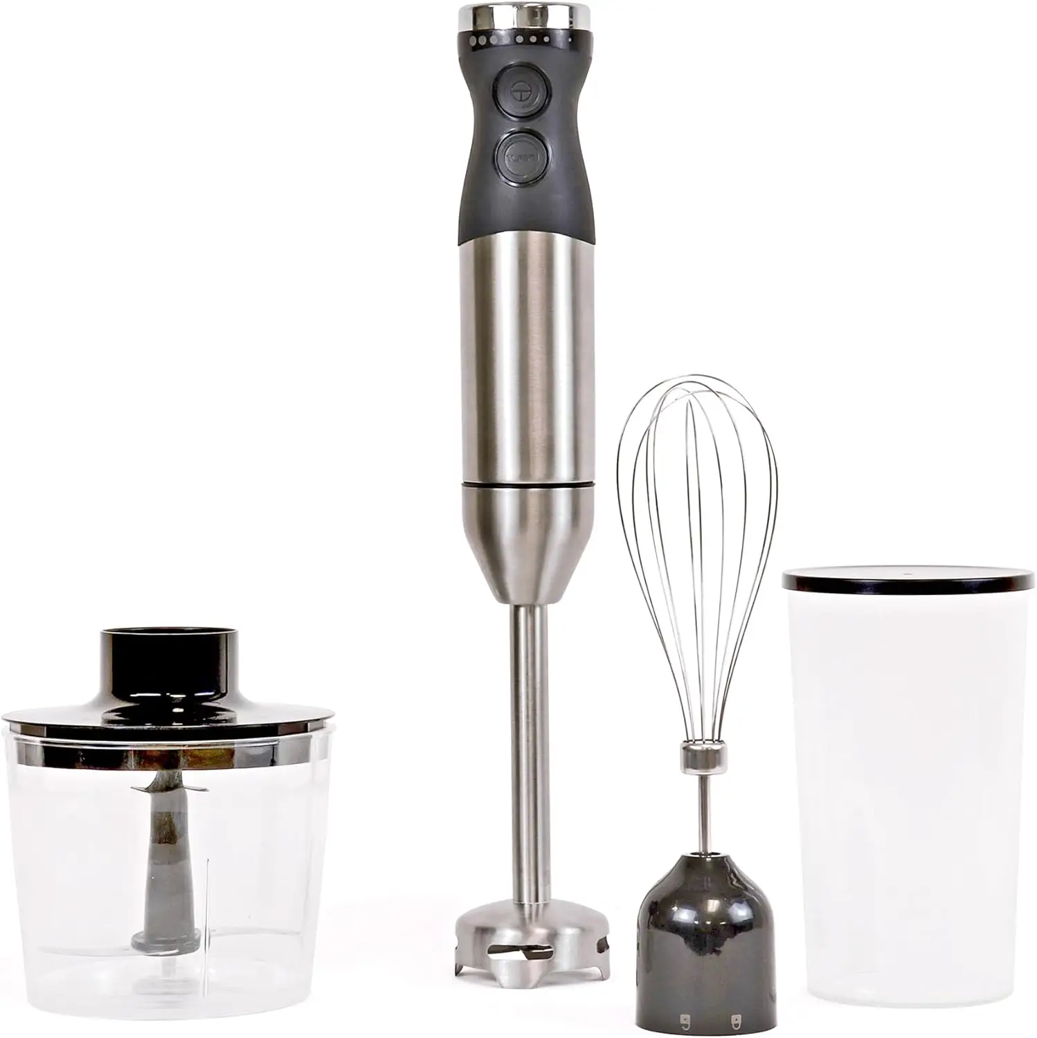 

Kenmore Immersion Blender - Handheld Stick Mixer For Kitchen, Food Chopper, Whisk, Smoothie Milkshake Maker, Blend Baby Food,