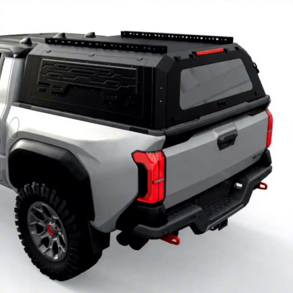 No-Drill Stainless Steel Truck Topper for Toyota Tundra 2022-2026 5.5ft Bed 301L-400L Capacity Factory Direct