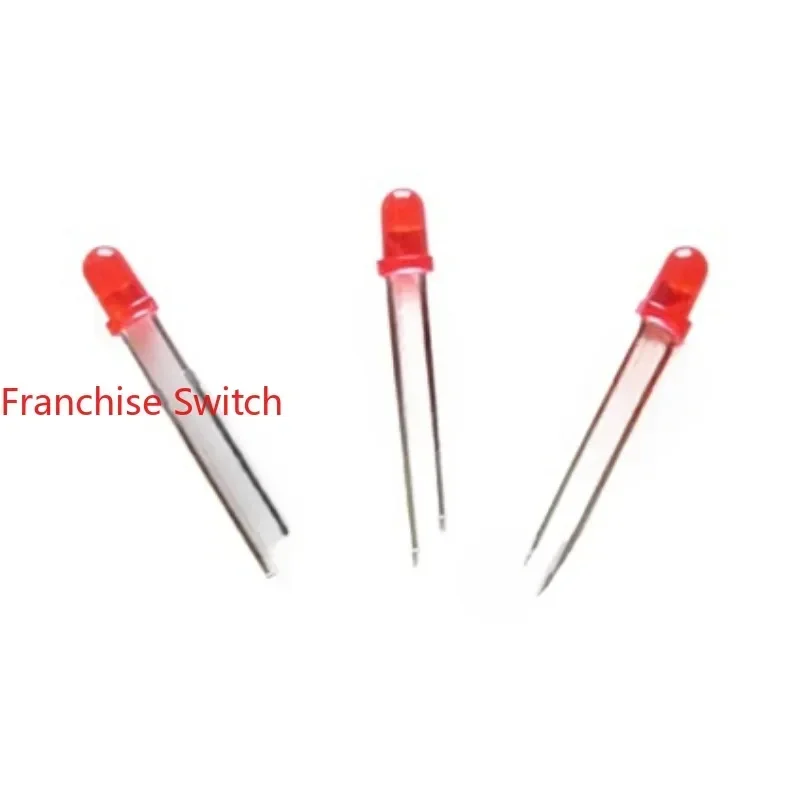 1500PCS 3Mm Red,  Light Emitting Diode LED Highlight 3mm   F3 Round Head, Indicator,