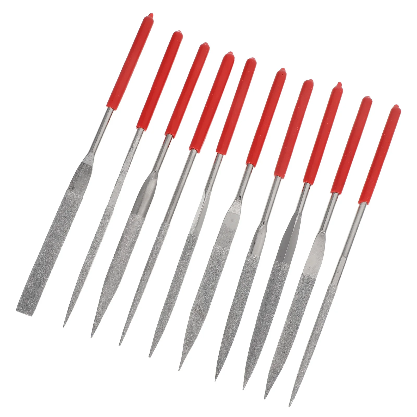 

10Pcs Metal Files Precision Small Hand File Set for Jewelry Carving Woodworking DIY Metal Miniature Files Tool Kit