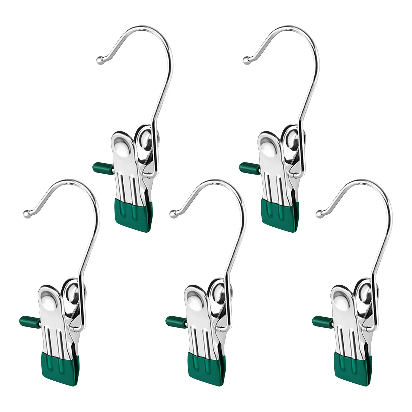 5pcs Boot Hanger For Closet Laundry Hooks With Clipsportable Multifunctional Hangers Single Clip Space Saving For Jeans