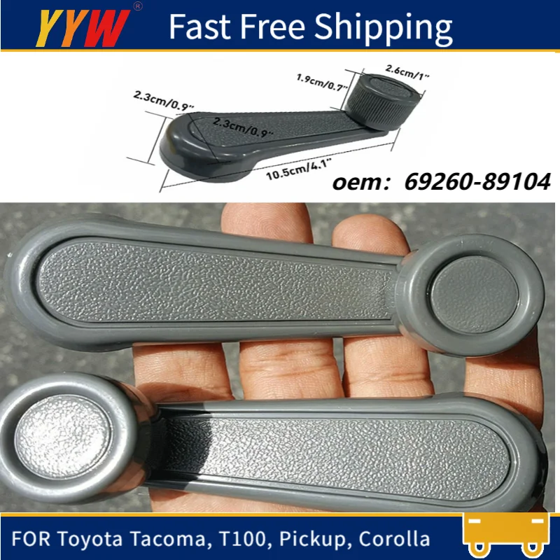 

Car Window Crank Lever Handle For Toyota Tacoma T100 Pickup Corolla Car Window Connection Winding Handle 69260-89104