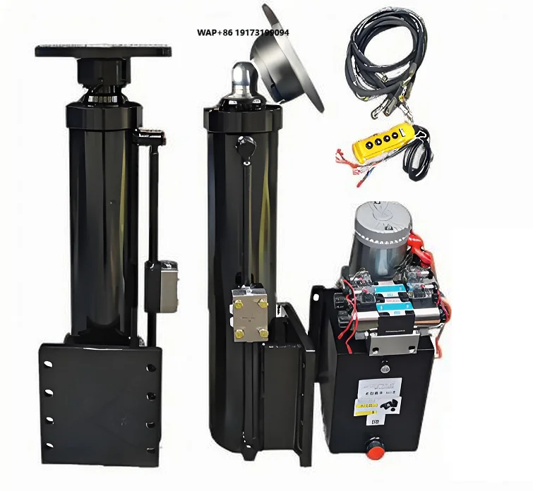 Clam Shell Bucket Double Acting Piston Hydraulic Cylinder with Pump for Dump Truck Steel Hydraulic Cylinder