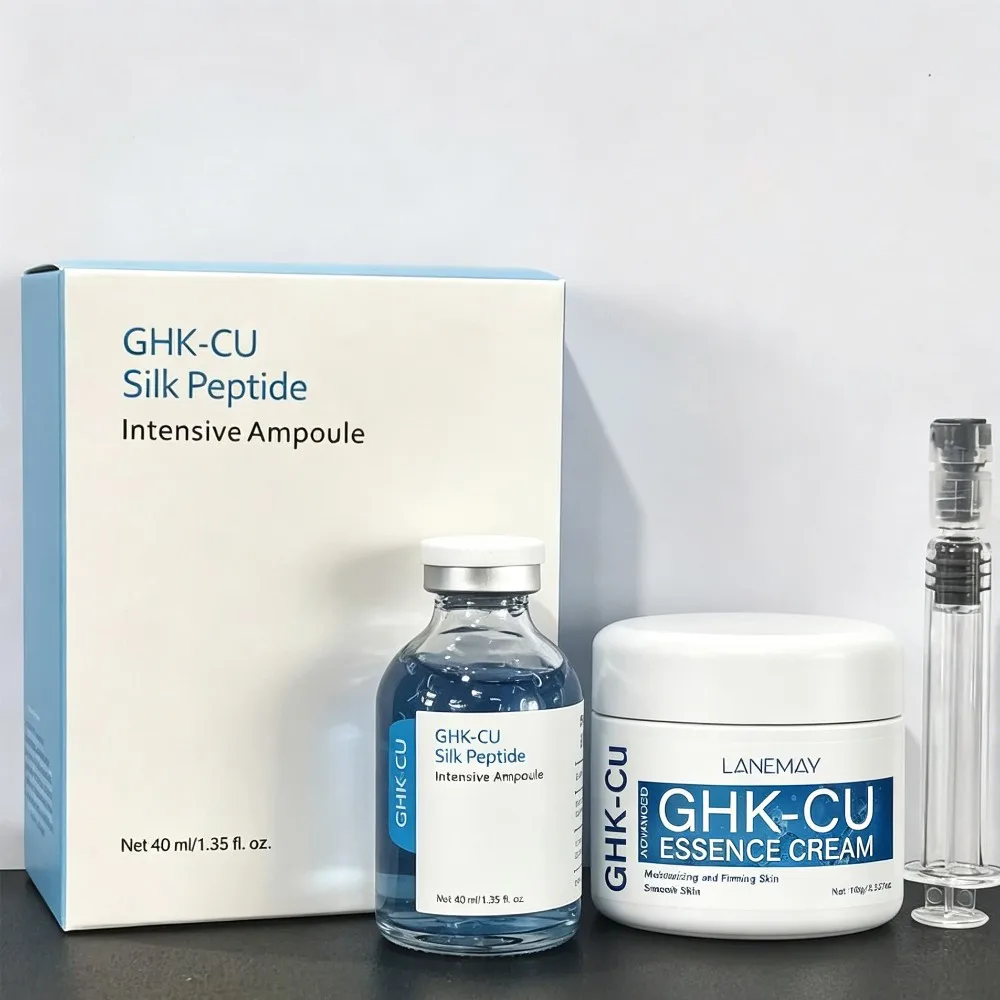 GHK-CU Ampoule Serum Face Cream Soothing Hydrating Skin Care Essence Repair Barrier Firm Anti-Aging Hydrating Moisturizer New