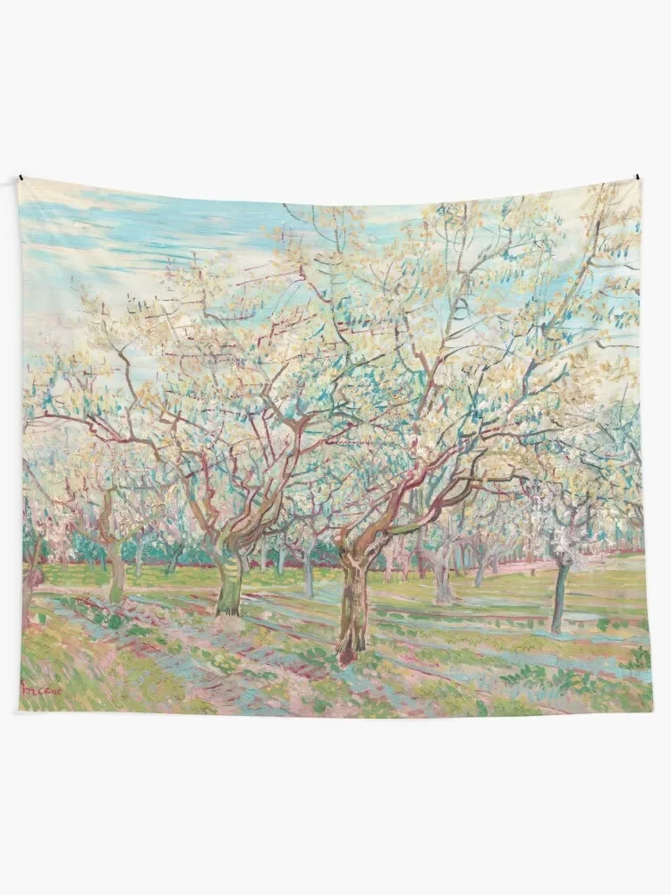 White Orchard Vincent van Gogh Tapestry Hanging Wall Living Room Decoration Tapestry