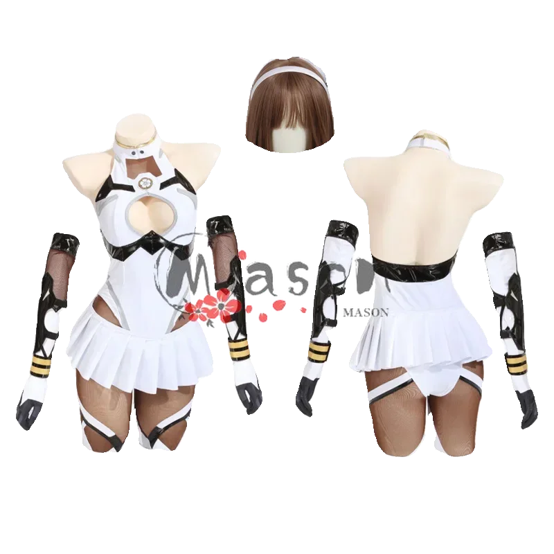 

2025Anime Azur Lane IJN Takao Косплей Takao JK Боевая одежда Униформа Костюмы на Хэллоуин Ниндзя Аниме Косплей Костюмы Верхняя юбка