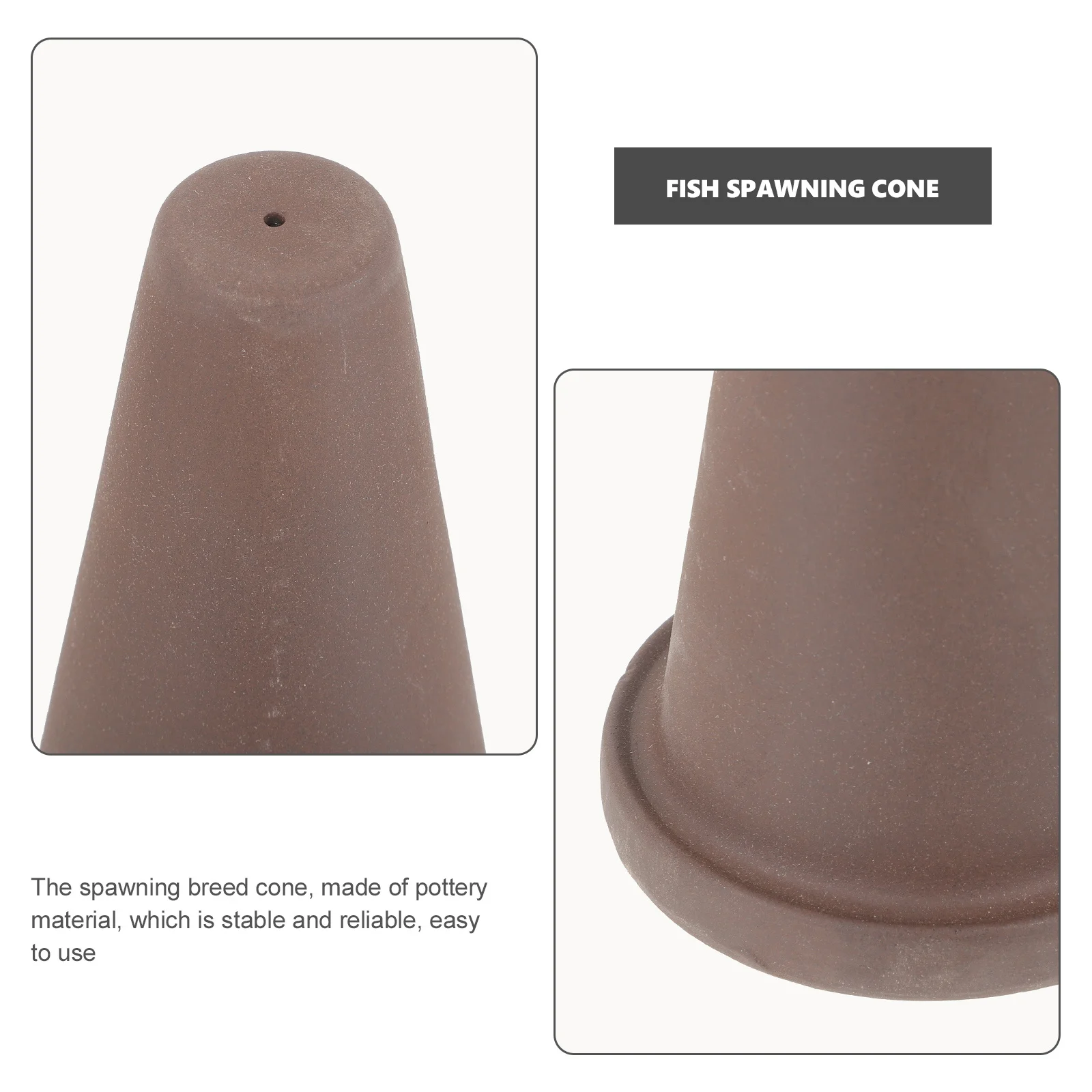 

Aquarium Breeding Cave Fish Reproduction Cones Shrimp Hide Hideout Spawning for Barrels Tank