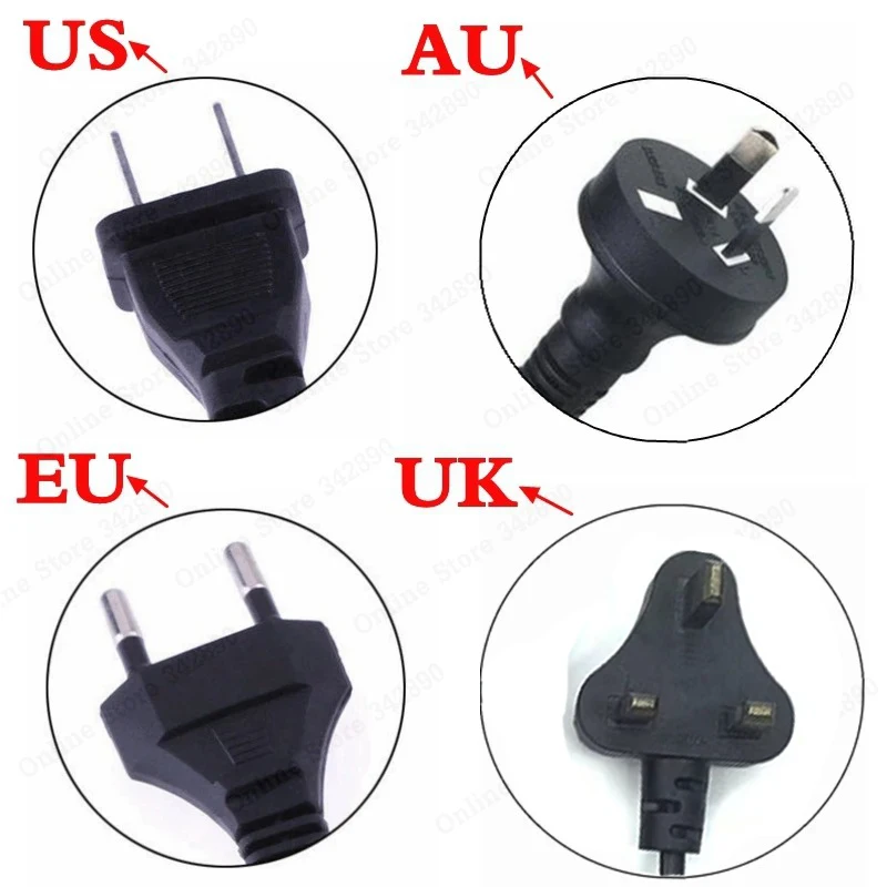 12 فولت محول الطاقة 5A 5000mA 100 فولت-240 فولت 60 واط محول التيار المتناوب تيار مستمر 12 فولت 5A 2.1 مللي متر * 5.5 مللي متر تيار مستمر التوصيل محولات الإضاءة ل CCTV