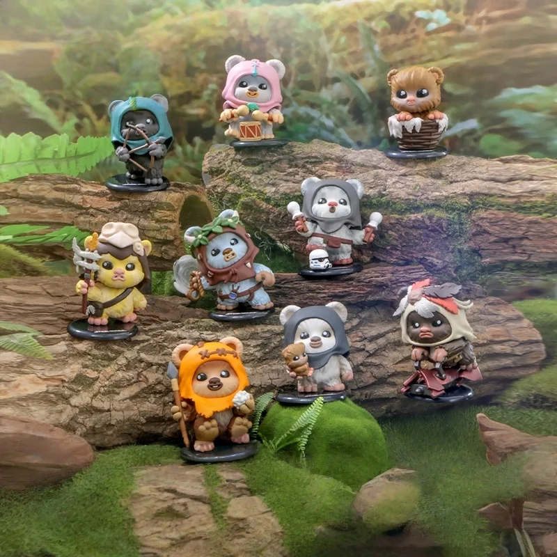 New Genuine Star Wars Iwok People Cosbi Blind Box Figure Trendy Toys Toys Ornaments Mini Dolls Confirmation Halloween Gifts