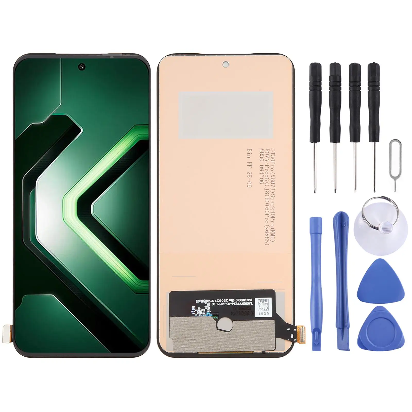 LCD Screen for Infinix GT 30 5G X6876 / GT 30 Pro 5G X6873 / GT 20 Pro 5G X6871 with Digitizer Full Assembly Phone Display