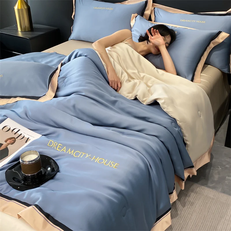 ensemble-de-couette-double-d'Ete-lavee-pure-accessoire-de-luxe-haut-de-gamme-adapte-a-la-chambre-a-coucher-literie-d'appartement-lit-simple-et-double-150-180-200cm-4-pieces