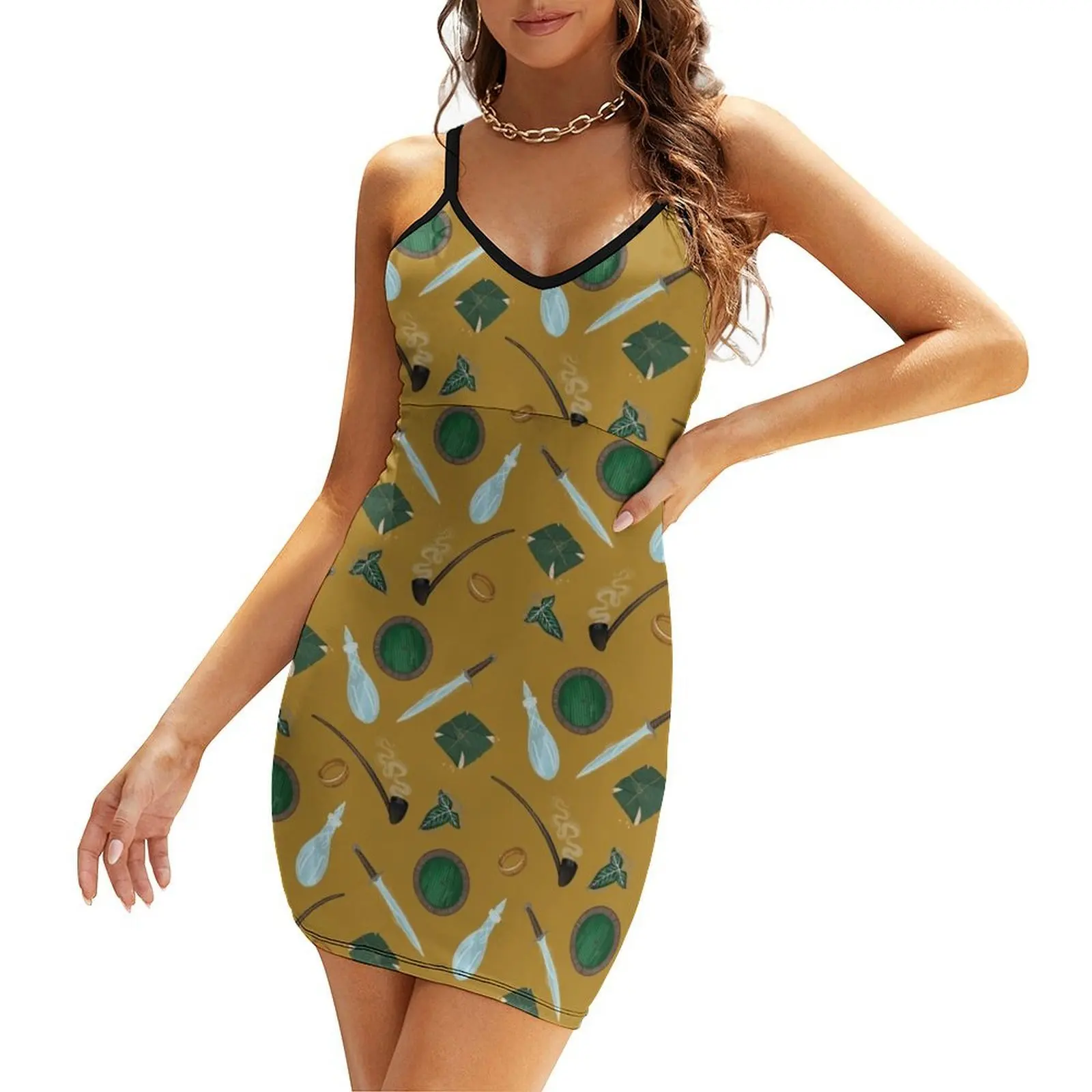 

The Fellowship Sling Dress women's summer clothing 2025 summer women's suit dresses for women 2025