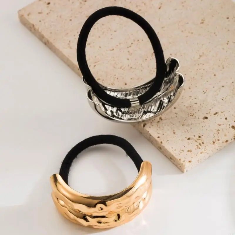  2 Piece Shining Geometric Hair Bands Hair Scrunchies For Office Party And Dating