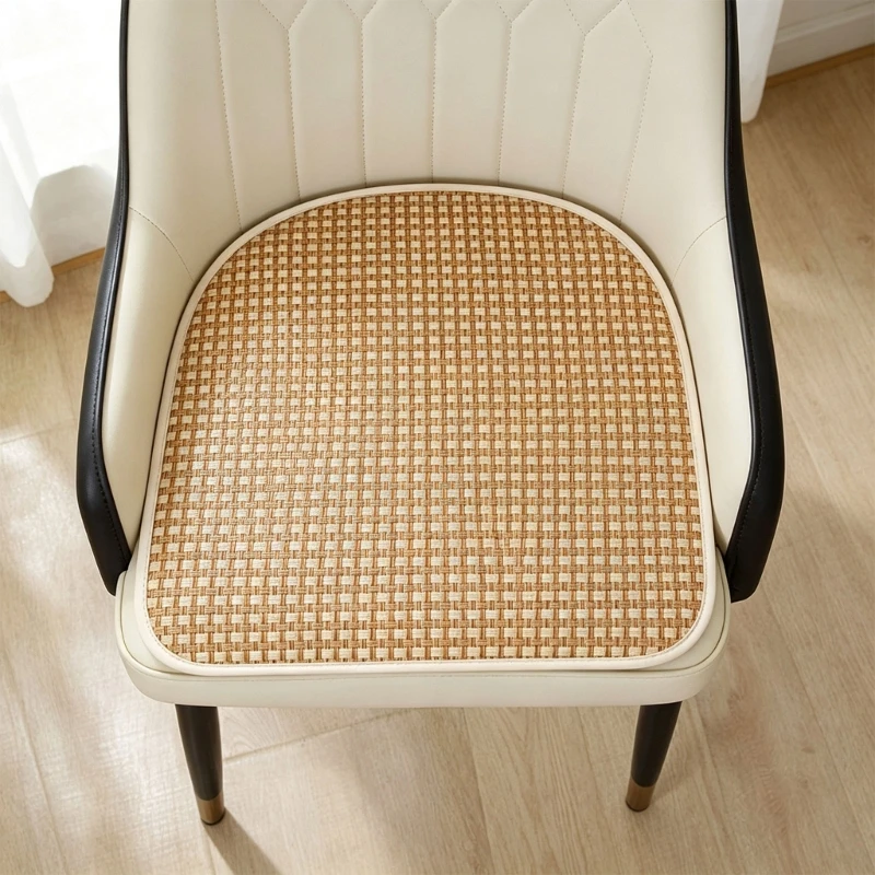 Grip Base Chair Pad in Plant Fiber for Desk and Study Chairs 