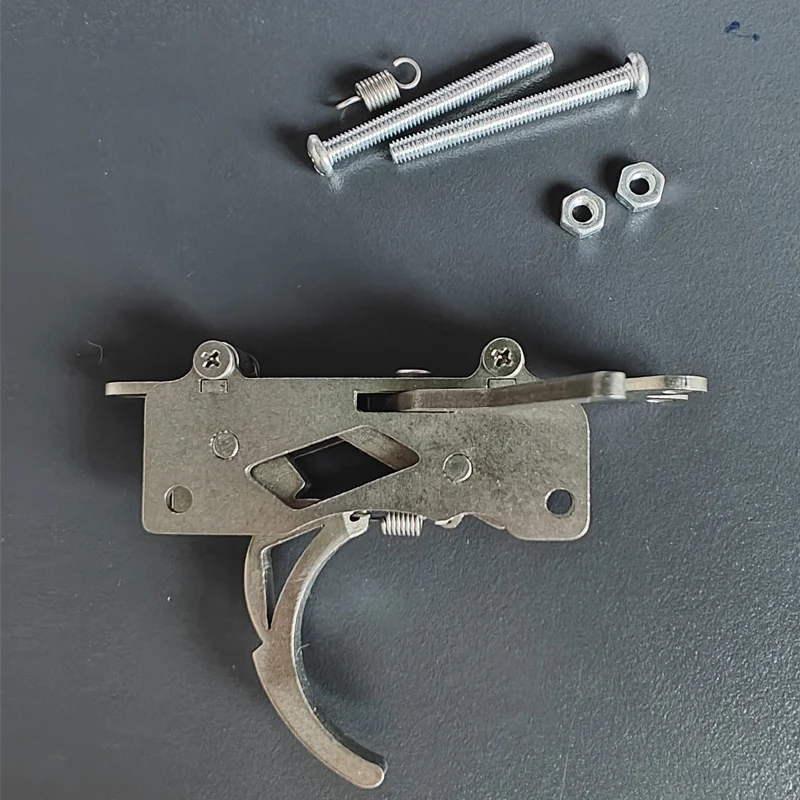 

Spearfishing trigger 304 Stainless Steel Fishing mechanism Submersible Amphibious Full Metal Steel