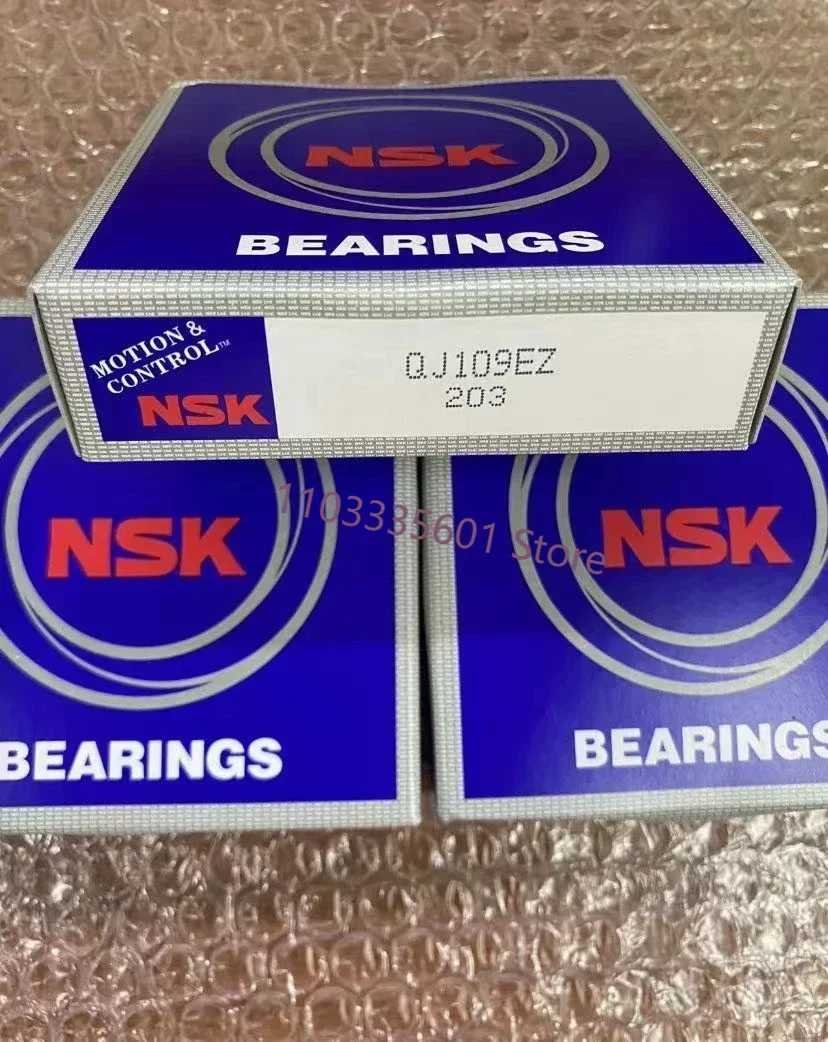 NSK Angular Contact Ball Bearing Auto Steering Bearing 40*75/85*5/16mm  QJ109EZ  Auto Ball Bearing 45x77.5/84x20mm