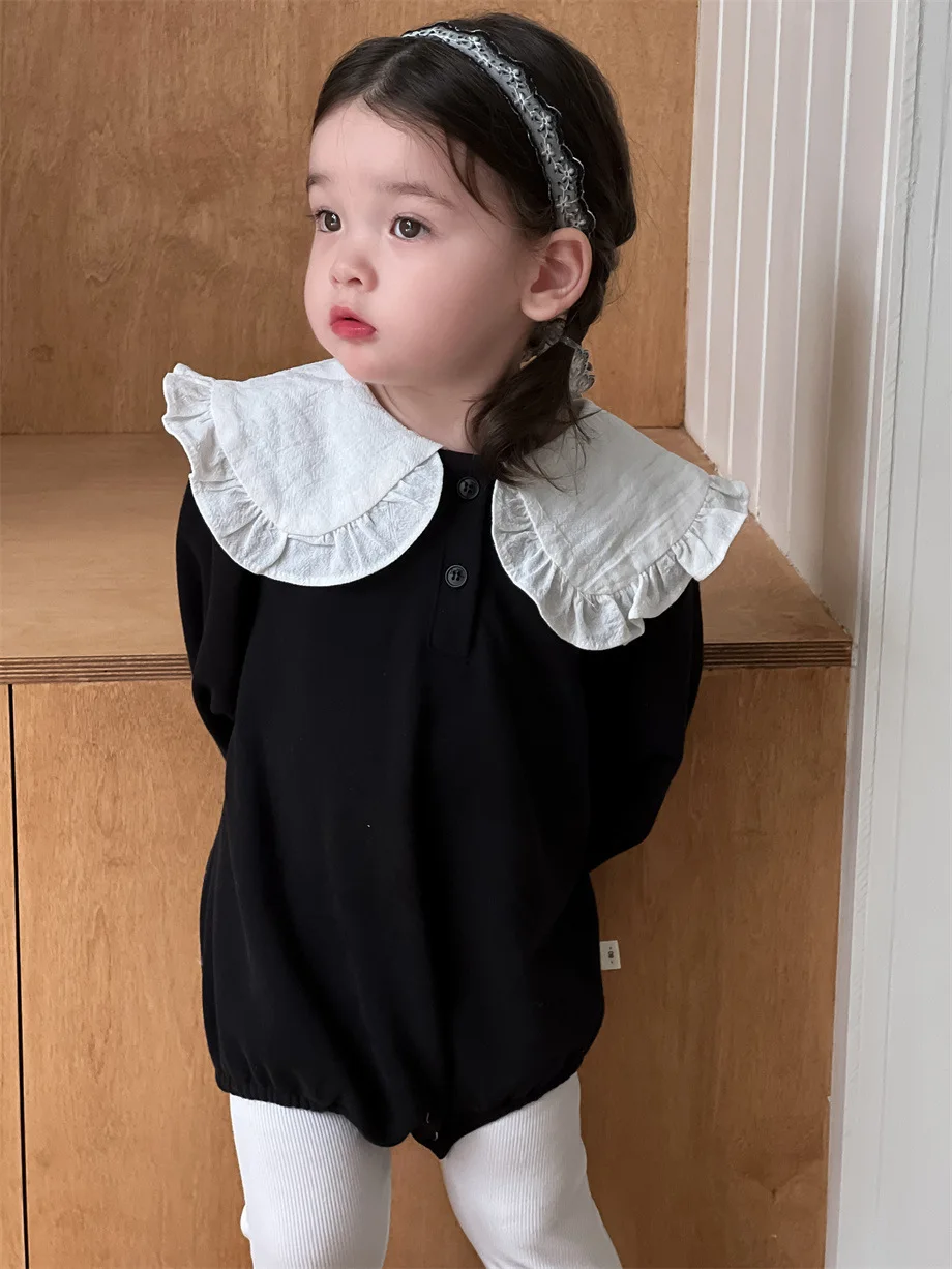 Рисунок 5 - Детский хлопковый комбинезон с большими лацканами