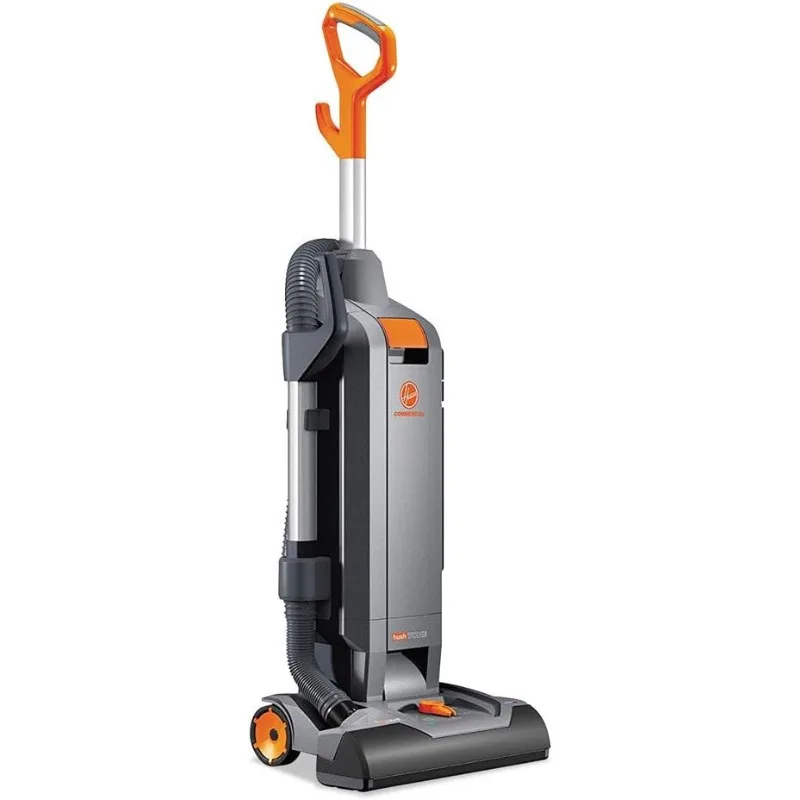 Hoover Commercial HushTone Upright Vacuum Cleaner, 15 inches with Intellibelt, for Carpet and Hard Floors, CH54115