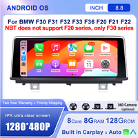 8.8 Inch For BMW F30 F20 F31 F22 F21 F32 F33 F36 EVO System Car Auto Carplay Monitors Multimedia Plyaer Stere Radio DSP BT WIFI
