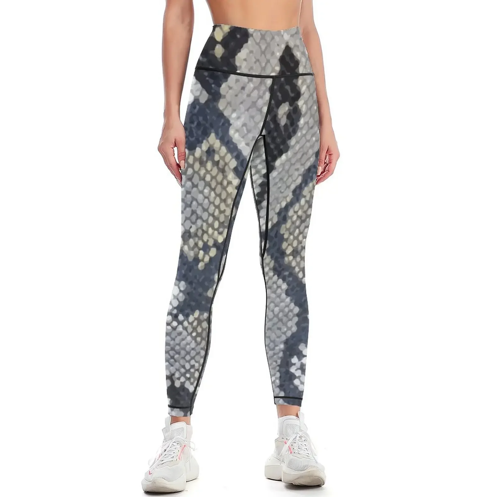 

Python snake skin texture design Leggings sport legging Women sports harem pants Womens Leggings