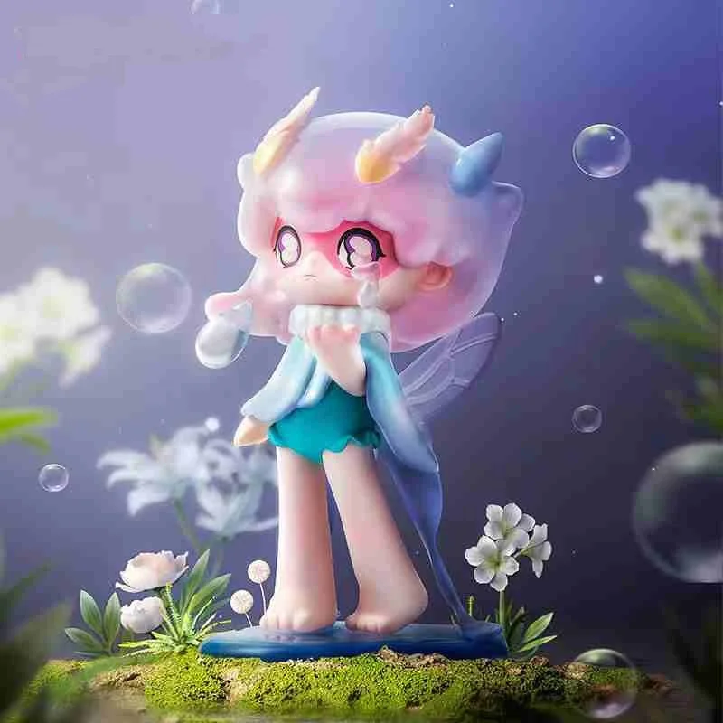 Echte Azura Spring Fantasy Series Blind Box Actiefiguren Leuke Model Poppen Mysterieuze Box Desktop Ornament Kinderen Geschenken